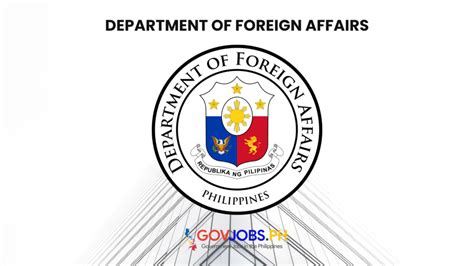 dfa.gov.ph job vacancies